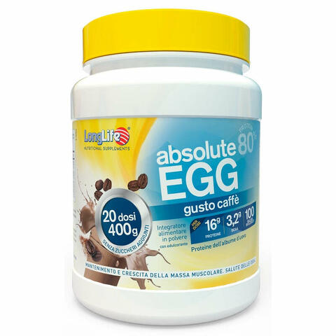 Longlife absolute egg caffe' 400 g