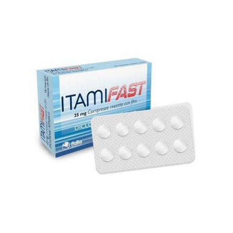 ITAMIFAST*10CPR RIV 25MG