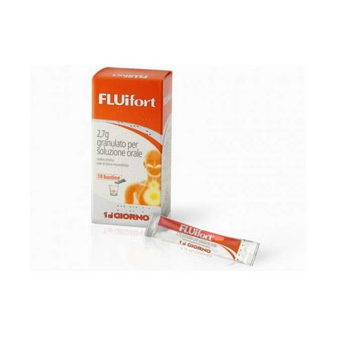 Fluifort  2,7g Granulato Per Soluzione Orale 10 Bustine