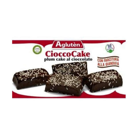 AGLUTEN CIOCCOCAKE PLUM CAKE AL CIOCCOLATO 4 X 40 G