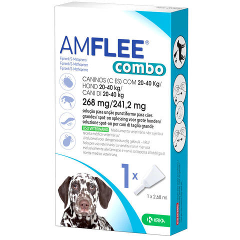 AMFLEE COMBO*3PIP 20-40KG CANI