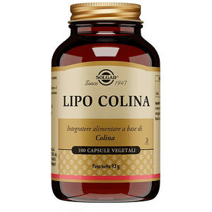 Solgar - Lipo Colina 100 capsule vegetali