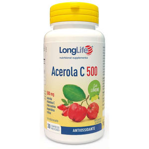 Longlife - Longlife acerola c500 limone 30 compresse