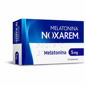 Noxarem - Melatonina 5mg compresse 10 compresse in blister pvc/al