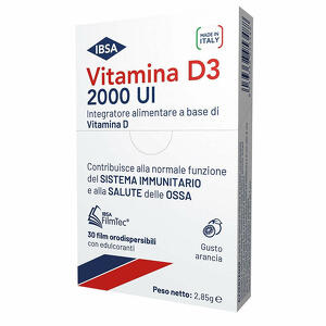 Ibsa - Vitamina D3 2000 Ui 30 Film Orodispersibili