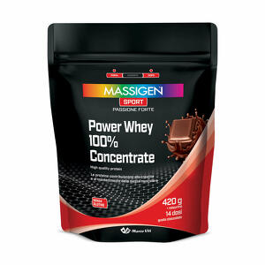 Massigen - MASSIGEN SPORT POWER WHEY CONCENTRATE Cioccolato