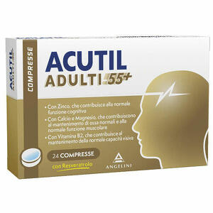 Acutil - Acutil adulti 55+ 24 compresse 