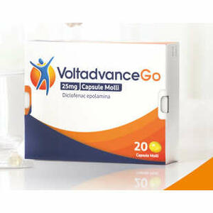 Voltadvance - Voltadvancego 25 mg capsule molli 20 capsule in blister pvc/pe/pvdc/al