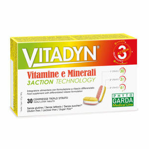 Vitadyn - Vitadyn vitamine/minerali 30 compresse rilascio differenziato