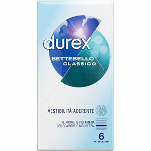 Durex - Durex Settebello - Profilattico Classico 6 Pezzi