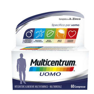 Multicentrum - MULTICENTRUM UOMO 60 COMPRESSE