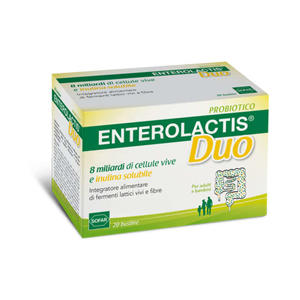 Enterolactis - ENTEROLACTIS DUO POLVERE ORALE 20 BUSTINE