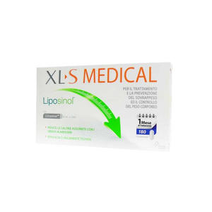  - XLS MEDICAL LIPOSINOL 1 MESE TRATTAMENTO 180 COMPRESSE