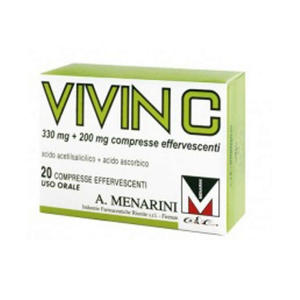 Menarini Vivinc - VIVIN C*20CPR EFF 330MG+200MG