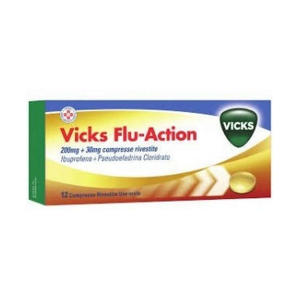  - VICKS FLU ACTION*12CPR200+30MG