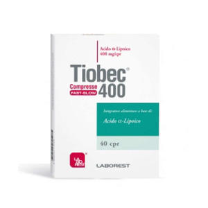  - TIOBEC 400 40 COMPRESSE FAST-SLOW