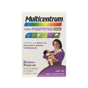 Multicentrum - MULTICENTRUM NEO MAMMA DHA 30 COMPRESSE + 30 CAPSULE MOLLI