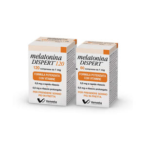 Vemedia Pharma - MELATONINA DISPERT 120 COMPRESSE