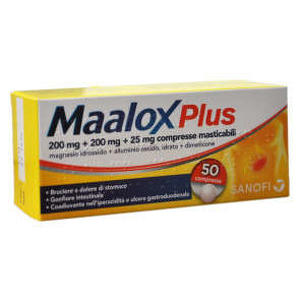 Maalox - MAALOX PLUS*50CPR MAST