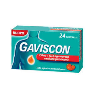 Reckitt Gaviscon - GAVISCON*24CPR FRAG250+133,5MG