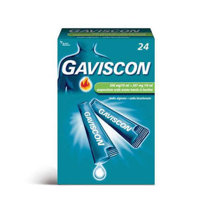 Gaviscon - GAVISCON*24BUST 500+267MG/10ML