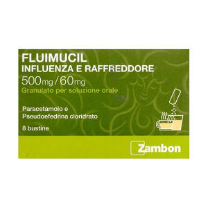 Zambon Fluimucil - FLUIMUCIL INFLUENZA RAFFR*8BST