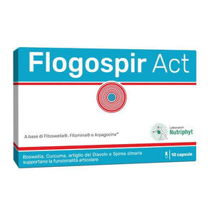 Laboratori Nutriphyt - FLOGOSPIR ACT 10 CAPSULE