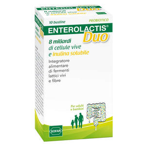 Enterolactis - ENTEROLACTIS DUO POLVERE 10 BUSTINE