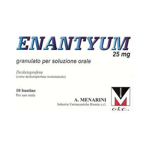 Menarini Enantyum - ENANTYUM*10BUST OS GRAT 25MG