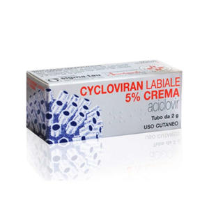  - CYCLOVIRAN LABIALE*CREMA 2G 5%