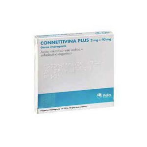 Fidia Farmaceutici - CONNETTIVINA PLUS*10GARZE10x10