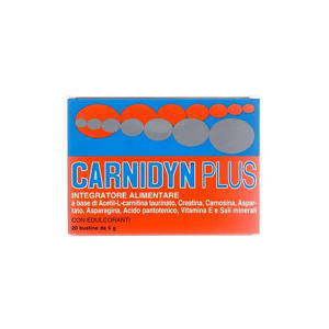 Carnidyn - CARNIDYN PLUS 20 BUSTINE DA 5 G GUSTO ARANCIA