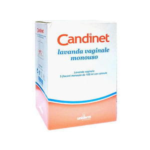  - LAVANDA VAGINALE CANDINET 5 FLACONI MONODOSE 100 ML