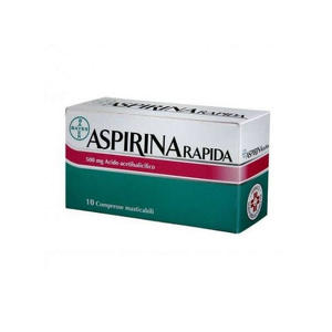 Bayer Aspirina - ASPIRINA RAPIDA*10CPRMAST500MG