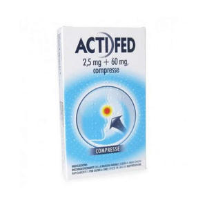  - ACTIFED*12CPR 2,5MG+60MG