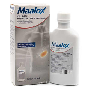 Maalox - MAALOX*OS SOSP 250ML 4+3,5% ME