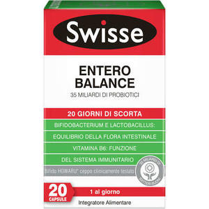Swisse - SWISSE ULTIBOOST ENTERO BALANCE 20 CAPSULE