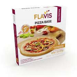  - FLAVIS PIZZA BASE 2 FONDI PIZZA APROTEICI DA 150 G