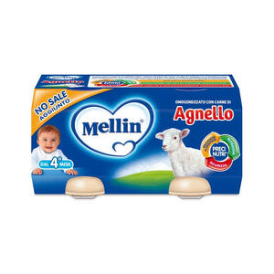Mellin - MELLIN OMOGENEIZZATO AGNELLO 2 X 120 G