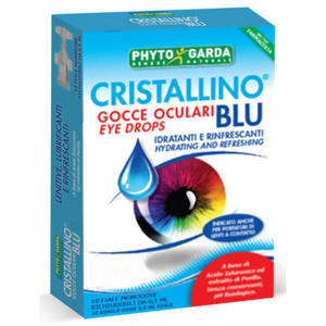 - CRYSTALLINE BLUE GOCCE OCULARI MONODOSE 10 FIALE 0,5 ML