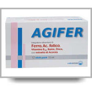 Agips Farmaceutici - AGIFER 12 STICK 15 ML