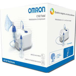 Omron - NEBULIZZATORE A PISTONE OMRON C102 TOTAL